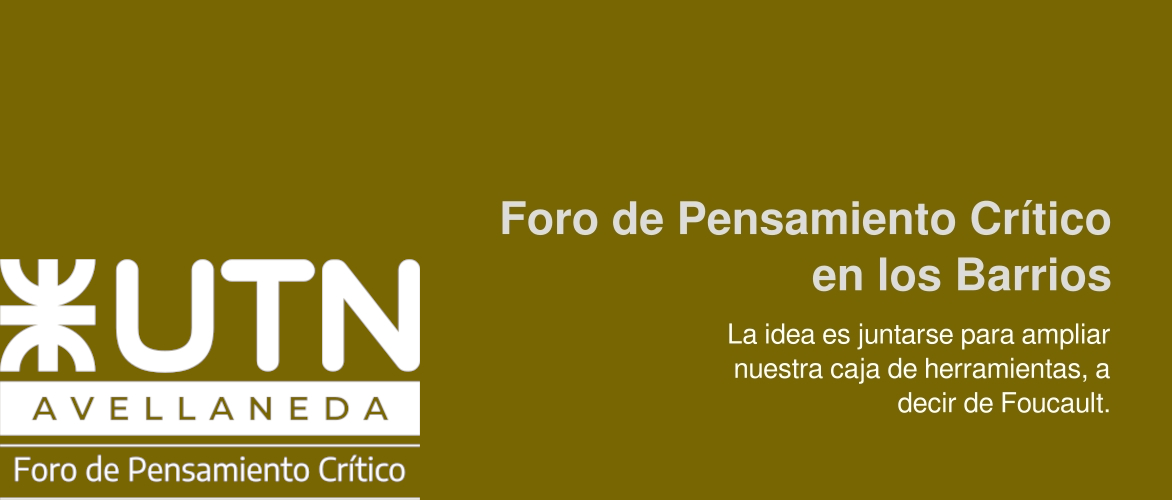 Foro de Pensamiento Critico